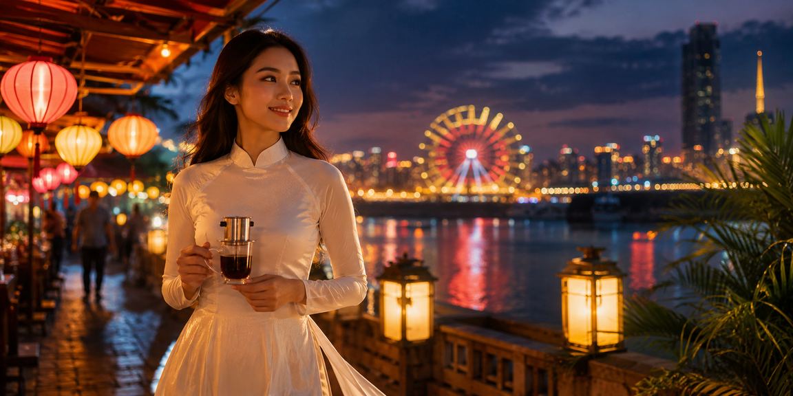 Người chơi tại Sài Gòn thưởng thức cà phê và tham gia roulette trực tuyến trên điện thoại